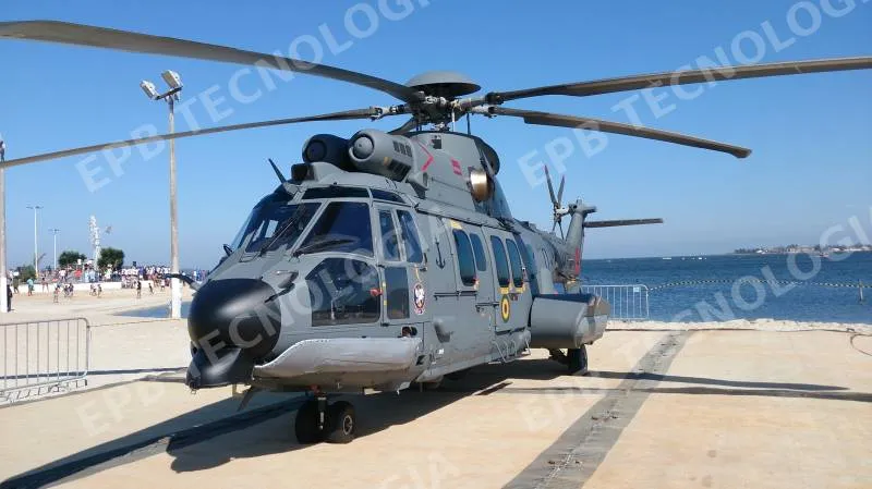 Helicóptero em exposição