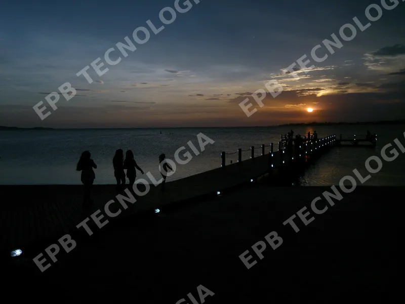 Por do sol no pier 3